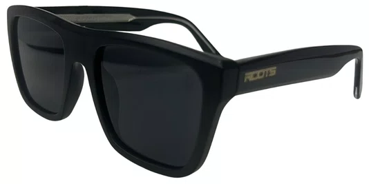 Óculos de Sol Roots Ocean Vision Black Lenses - Preto Fosco/Brilho
