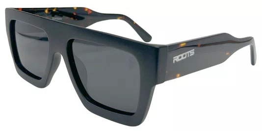 Óculos de Sol Roots Sun Empire Black Lenses – Preto Fosco/Turtle