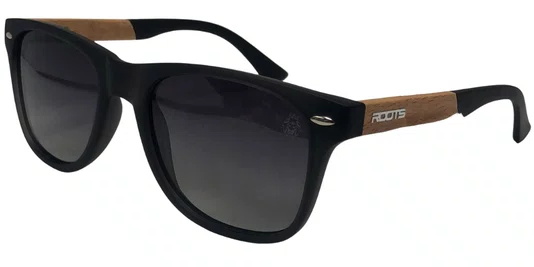 Óculos de Sol Roots Sun Forest Brown Lenses - Preto Fosco