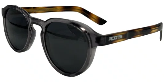 Óculos de Sol Roots Sun Wild Black Lenses – Turtle/Cinza