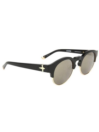 Óculos Evoke Capo III Gold G15 Lenses - Black Shine
