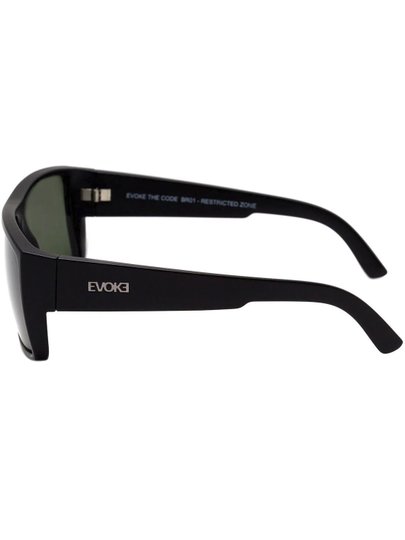 Óculos Evoke Code BRA01 Green Lenses - Black