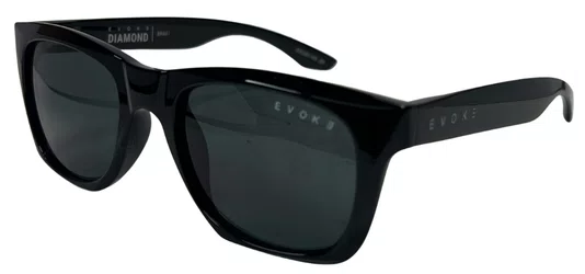 Óculos Evoke Diamond BRA01 Black Lenses - Black