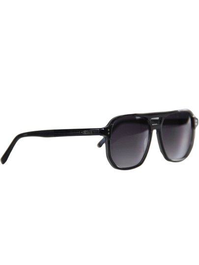 Óculos Evoke EVK RX46S H01 Black Lenses - Black Shine