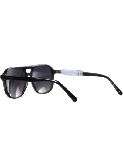Óculos Evoke EVK RX46S H01 Black Lenses - Black Shine