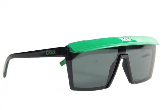 Óculos Evoke Futurah NE01 x New Era Black Gradient Lenses - Black/Green