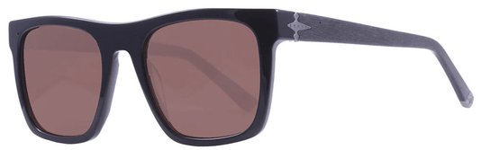 Óculos Evoke Henrique Fogaça Capo XII Hfa02s Brown Total Lenses - Black Shine