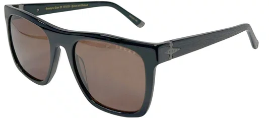 Óculos Evoke Henrique Fogaça Capo XII Hfa02s Brown Total Lenses - Black Shine