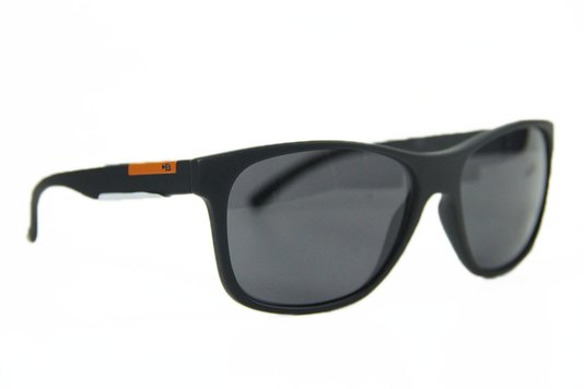 Óculos HB Underground Lenses Gray Matte Black - Black Orange