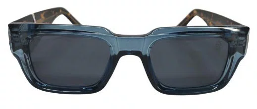 Óculos Roost Big Square Blue Lenses - Turtle