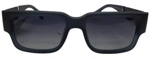 Óculos Roots Square Dark Blue Lenses - Preto