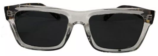 Óculos Roots Tranparent Black Lenses - Turtle Brown