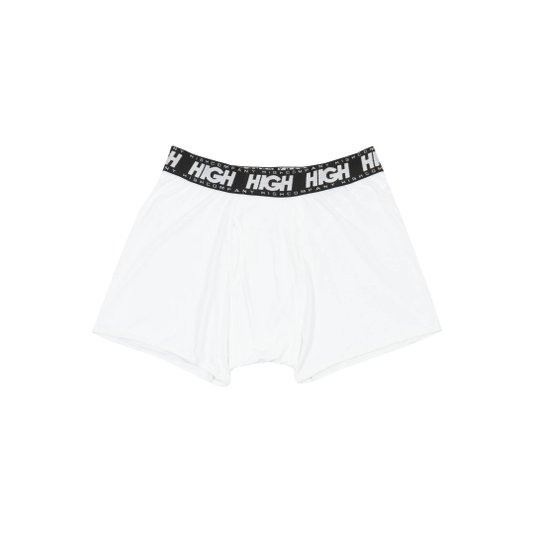 Pack Com 3 Cuecas High Boxer - Branco