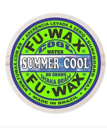 Parafina Fu Wax Agua Morna - Verde