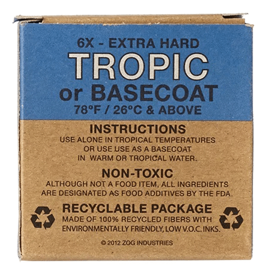 Parafina para Prancha de Surf Sex Wax Tropical Extra Hard - Azul 