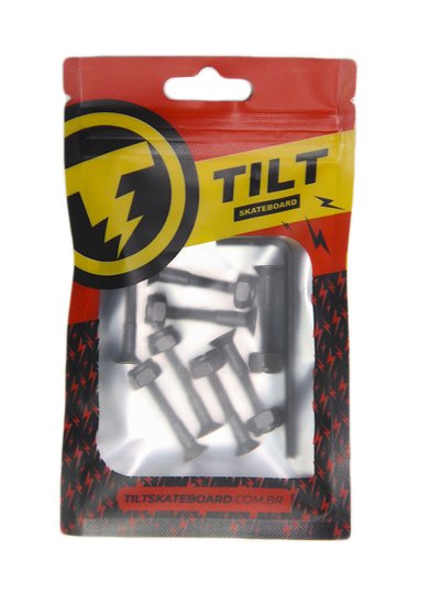 Parafuso Allen Tilt 10MM Kit C/6 Jogo - Preto Parafuso Allen Tilt 10MM Kit C/6 Jogo - Preto