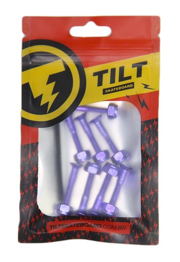 Parafuso Allen Tilt 10MM Kit C/6 Jogo - Roxo