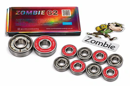 Parafuso Base Skate 62 Zombie Precision - Preto