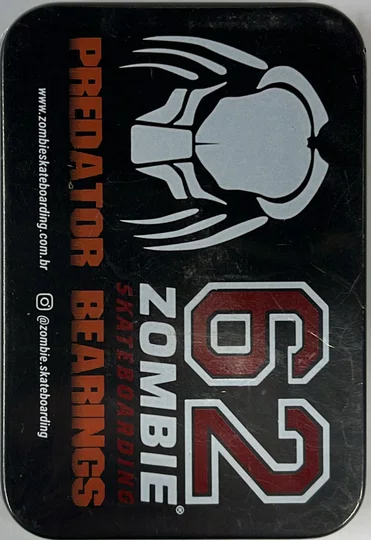 Parafuso Base Skate Zombie Predator - Preto