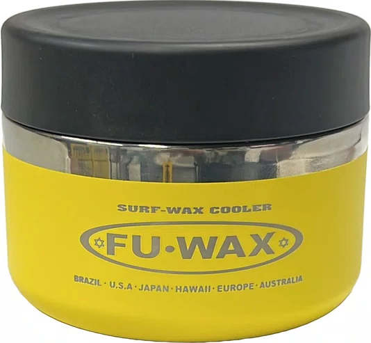Porta Parafina FU-WAX MINI COOLER em Inox com Tampa Rosqueada – Alta Durabilidade e Vedação Segura Cores Vibrantes
