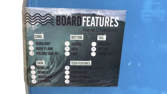 Prancha Bodyboard 41 Genesis Classic - Laranja/Azul