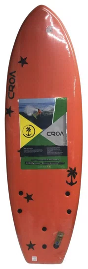 Prancha Croa Softboard 6'0 Pro Soul - Laranja