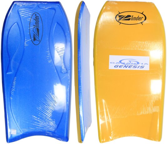 Prancha de Bodyboard Tinder Grande - Azul/Amarelo