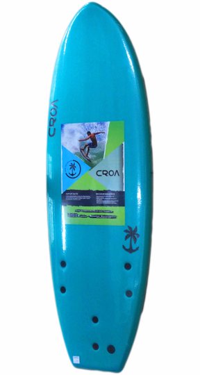 Prancha de Surf Croa Softboard 6.0 Pro Soul - Verde Água