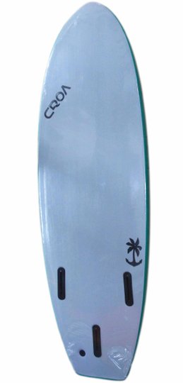 Prancha de Surf Croa Softboard 6.0 Pro Soul - Verde Água