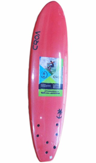 Prancha de Surf Croa Softboard 7.0 Sault - Vermelho