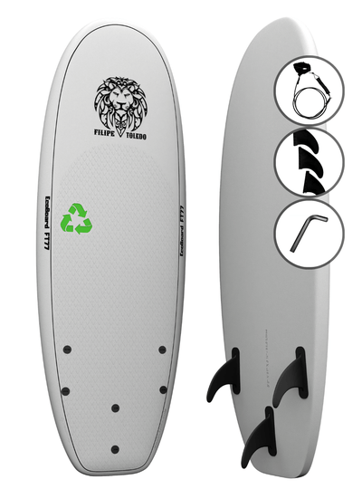 Prancha De Surf Ecoboard Hurley - Branco Prancha De Surf Ecoboard Hurley - Branco
