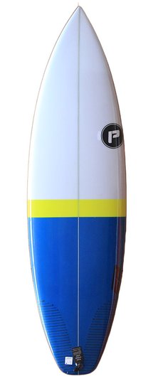 Prancha de Surf Pro Ilha Rider 2 - 5'11" - 27,00 Litros - Branco/Azul