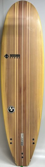 Prancha de Surf Session Fun Seminova 7'1 x 50L - Marrom