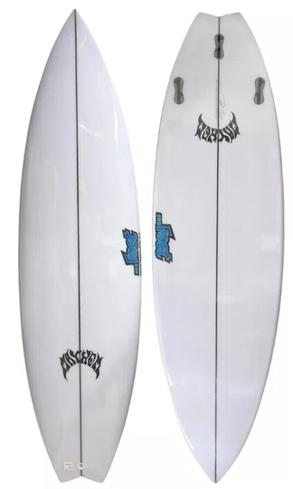 Prancha para Surf Lost  3.0 Sub Driver 5'11 Swallow PU 30 Litros - Branco