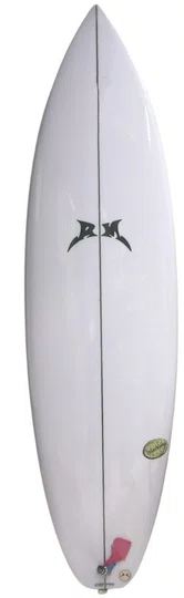 Prancha para Surf RM 5.10 Bolachinha 29 Litros - Branco