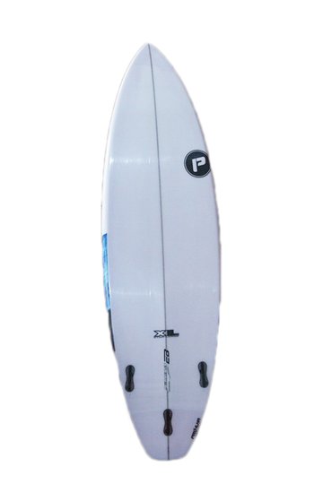 Prancha De Surf Pró Ilha 6'1 Squash - Branco/Azul