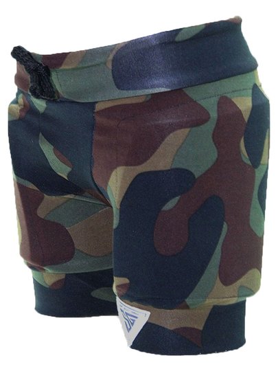 Protetor Infantil De Quadril Gringo Pro - Verde Camuflado
