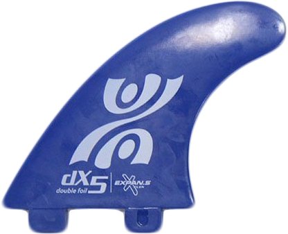 Quilha para Prancha de Surf Expans Dx5 Double Foil - Azul