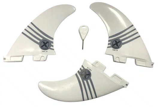 Quilha Expans Encaixe FCS II H2O 6 - Branco