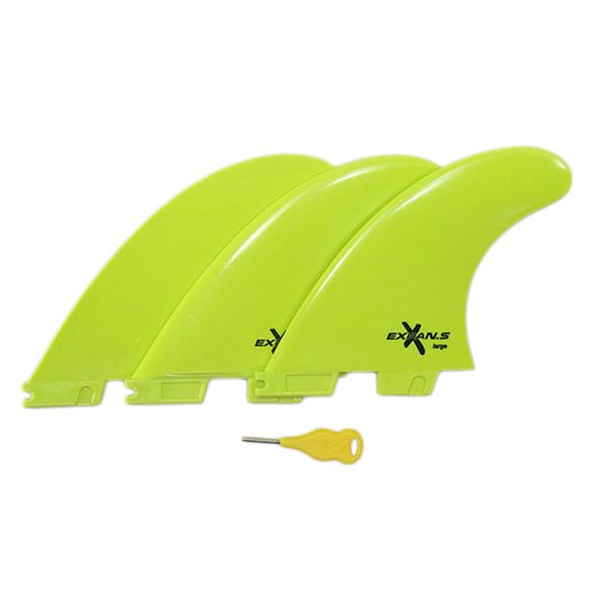 Quilha para Prancha de Surf Expans FCS2 - Verde Limão
