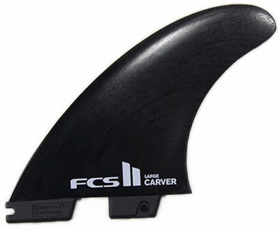 Quilha para Prancha de Surf FCS II Carve Large GF - Preto