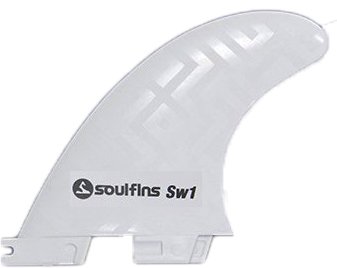 Quilha para Prancha de Surf Soulfins SW1 FCS 2 - Branco