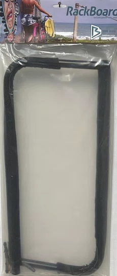 Rack de Parede para 4 Pranchas de Surf - Preto
