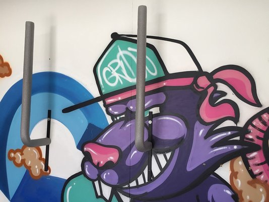 Rack Parede Stand Up Santo Swell - Cinza