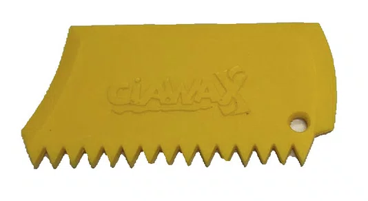 Raspador De Parafina Ciawax Pequeno - Amarelo