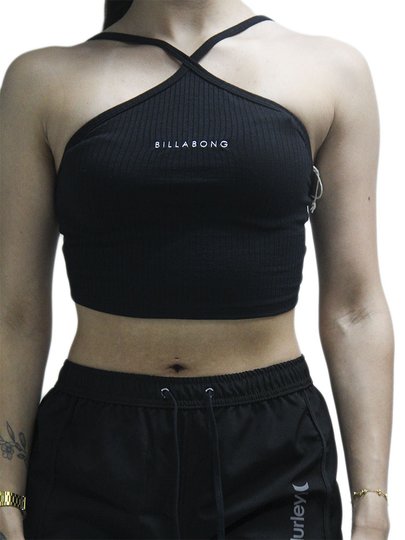 Regata Feminina Billabong Eletank - Preto