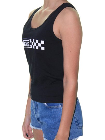 Regata Feminina Vans Super Fun Tank - Preto