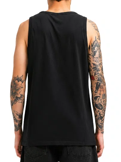 Regata Masculina Billabong Small Arch Estampada - Preto