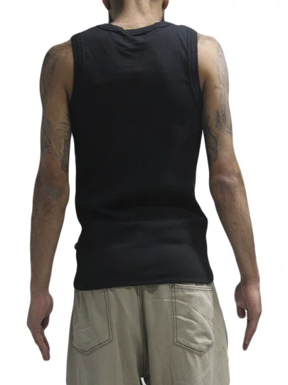 Regata Masculina Canelada Plano C Tank Top - Preto