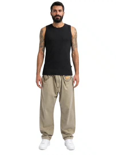 Regata Masculina Canelada Plano C Tank Top - Preto